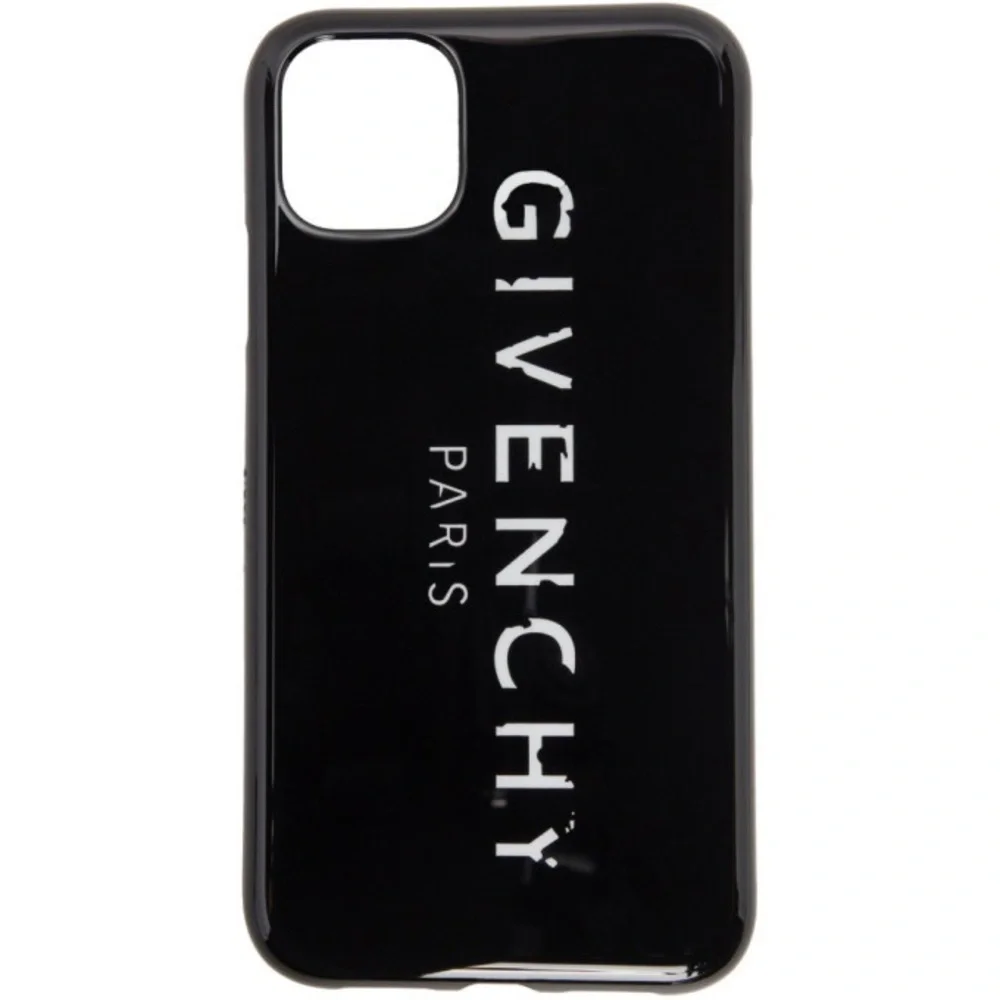 NIB Givenchy Black Splatter iPhone 11 Case - Black